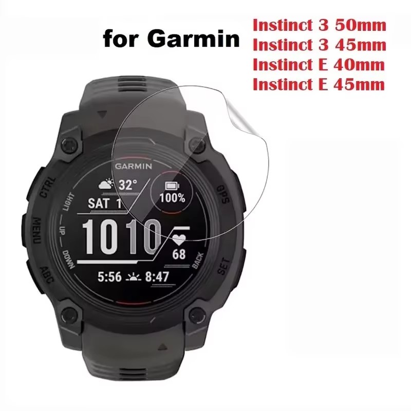 Hydrogel Screen Protector - 3-5 個のハイドロゲルフィルム Garmin Watch Instinct 3
