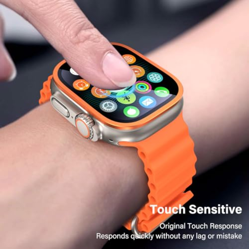 2 個の HD 金属強化ガラス Apple Watch Ul - Smartwatch Screen Film のレビューと価格