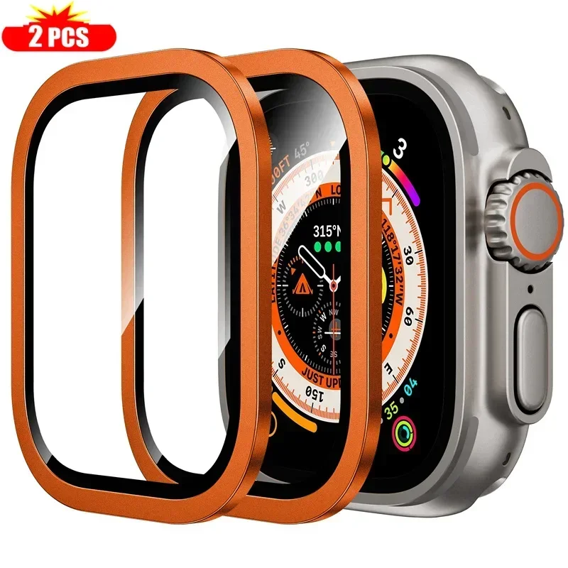 2 個チタン金属フレーム Apple Watch Ultra - Smartwatch Screen Film のレビューと価格