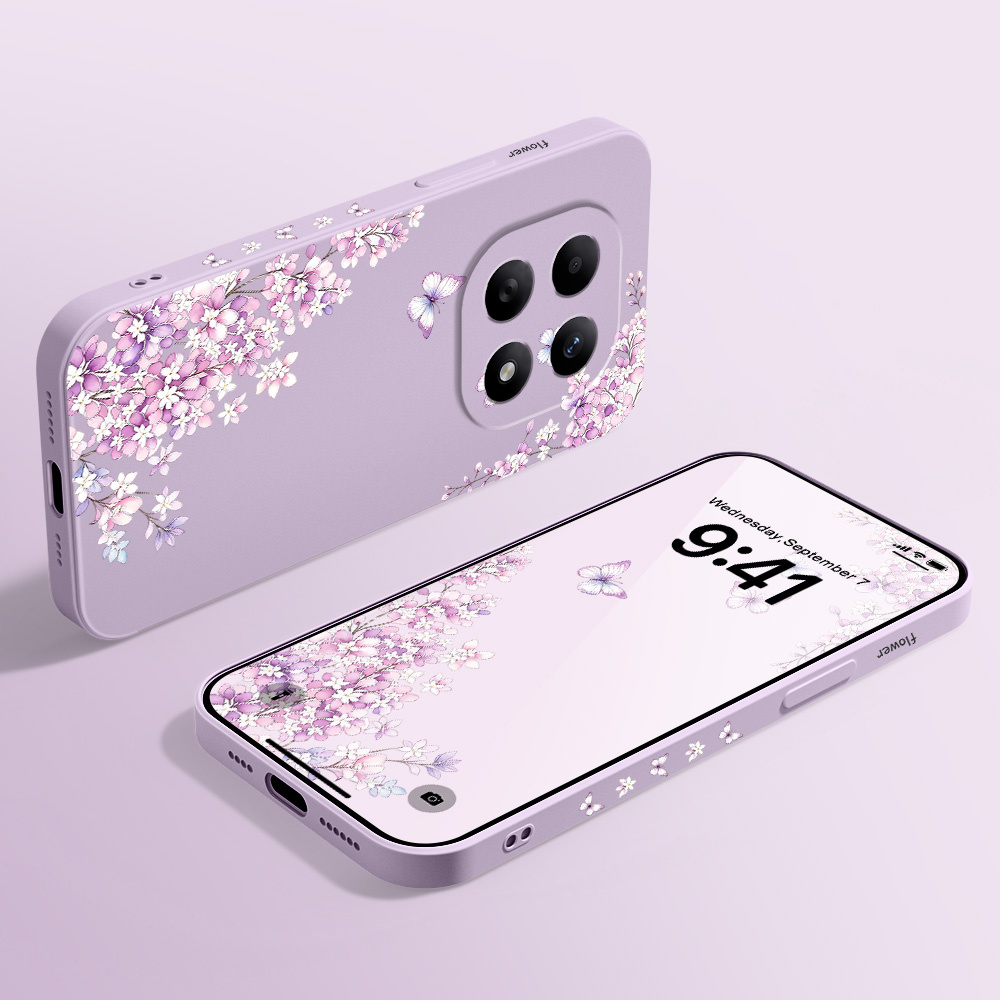 バイオレットフローラル柄のXiaomi Redmi Note - Xiaomi Redmi Note 13 のレビューと価格