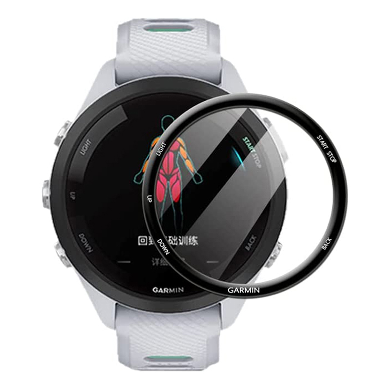 3D カーブエッジ保護フィルム Garmin Forerun - Curved Edge Screen のレビューと価格