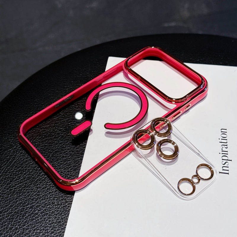 高級メッキカラー ForMagsafe ワイヤレス充電ケース - Camera Lens Protector のレビューと価格