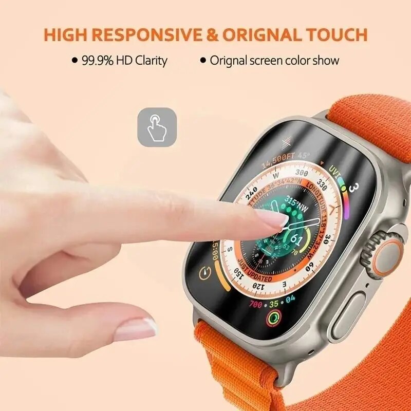 Apple Watch用スクリーンプロテクター,「スマートア - Hydrogel Screen Protector のレビューと価格