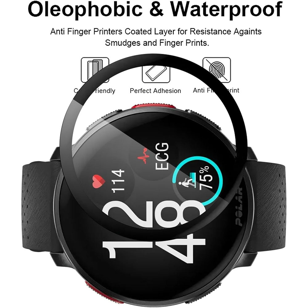 極vantage v3スマート時計バンド,3D曲面スクリーン - Smartwatch Screen Film のレビューと価格