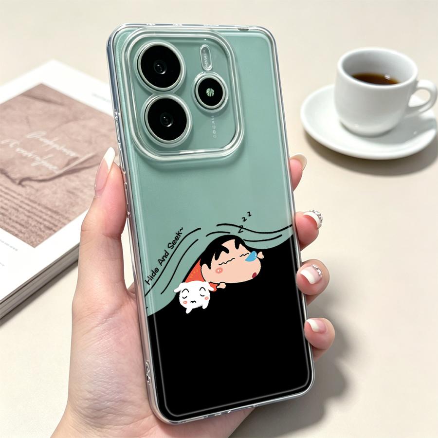 漫画のしんちゃんソフトフォンカバーケース Xiaomi Re - Xiaomi Redmi Note 13 のレビューと価格