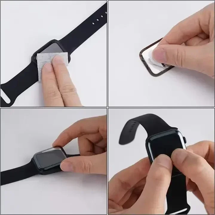 Apple Watch 44mm 45mm 40mm 41m - Smartwatch Screen Film のレビューと価格