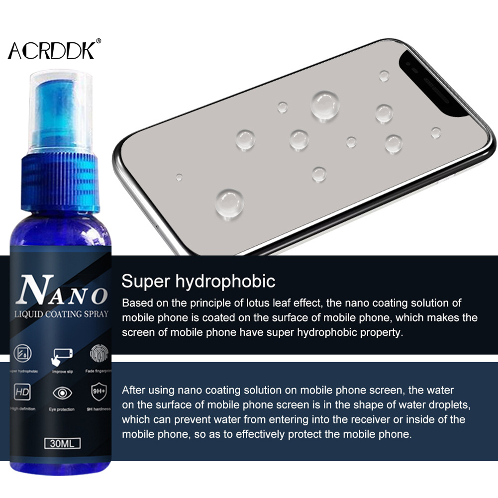 モバイルスクリーンプロテクター,iPhone,Huawei, - Oleophobic Coating Spray のレビューと価格