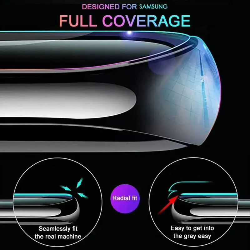 Samsung Galaxy S9 S8 Plus Note - Curved Edge Screen のレビューと価格
