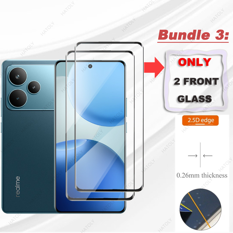 Realme P4 Pro用3Dエッジ曲面ガラススクリーンプ - Curved Edge Screen のレビューと価格