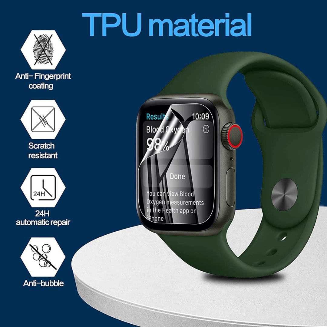 Apple Watch 11 10 46mm 42mm 5  - Hydrogel Screen Protector のレビューと価格