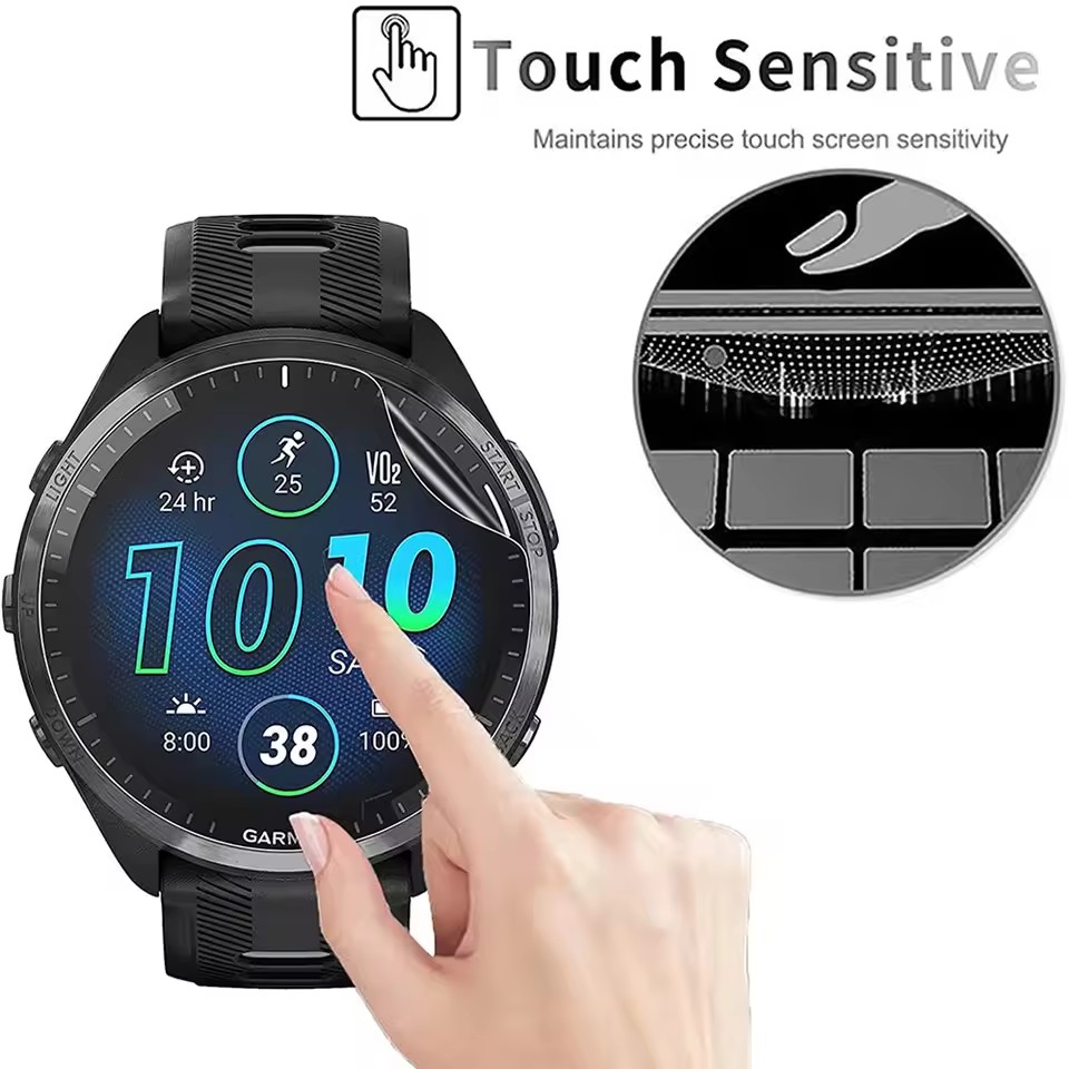 3 個ソフト HD ヒドロゲル保護フィルムガーミンフォアラン - Hydrogel Screen Protector のレビューと価格