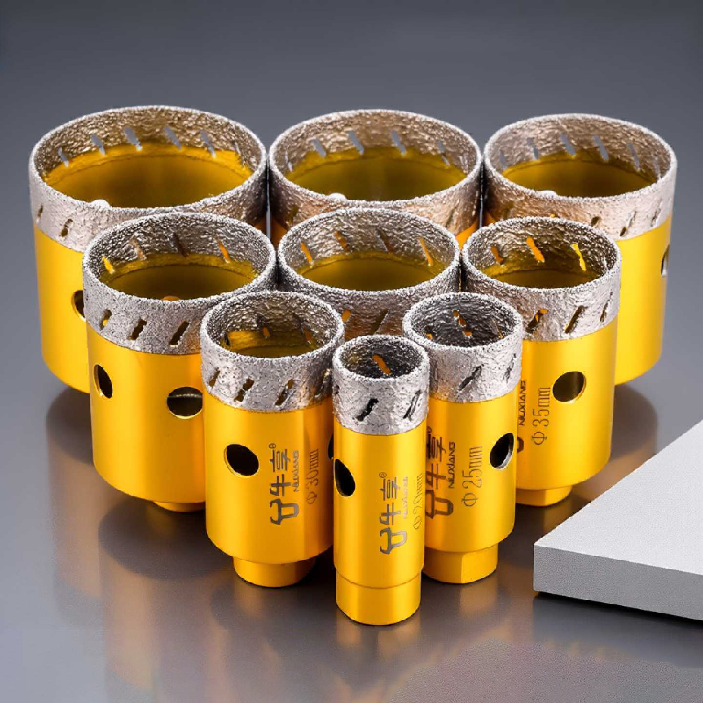 ダイヤモンドドリルビットアングルグラインダータイルホールソー - Screen Protector Cutter のレビューと価格
